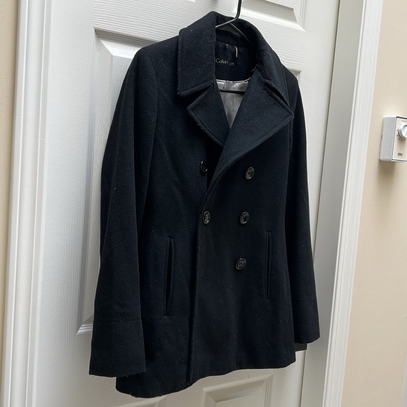 Calvin Klein Short Peacoat - Picture 3 of 9